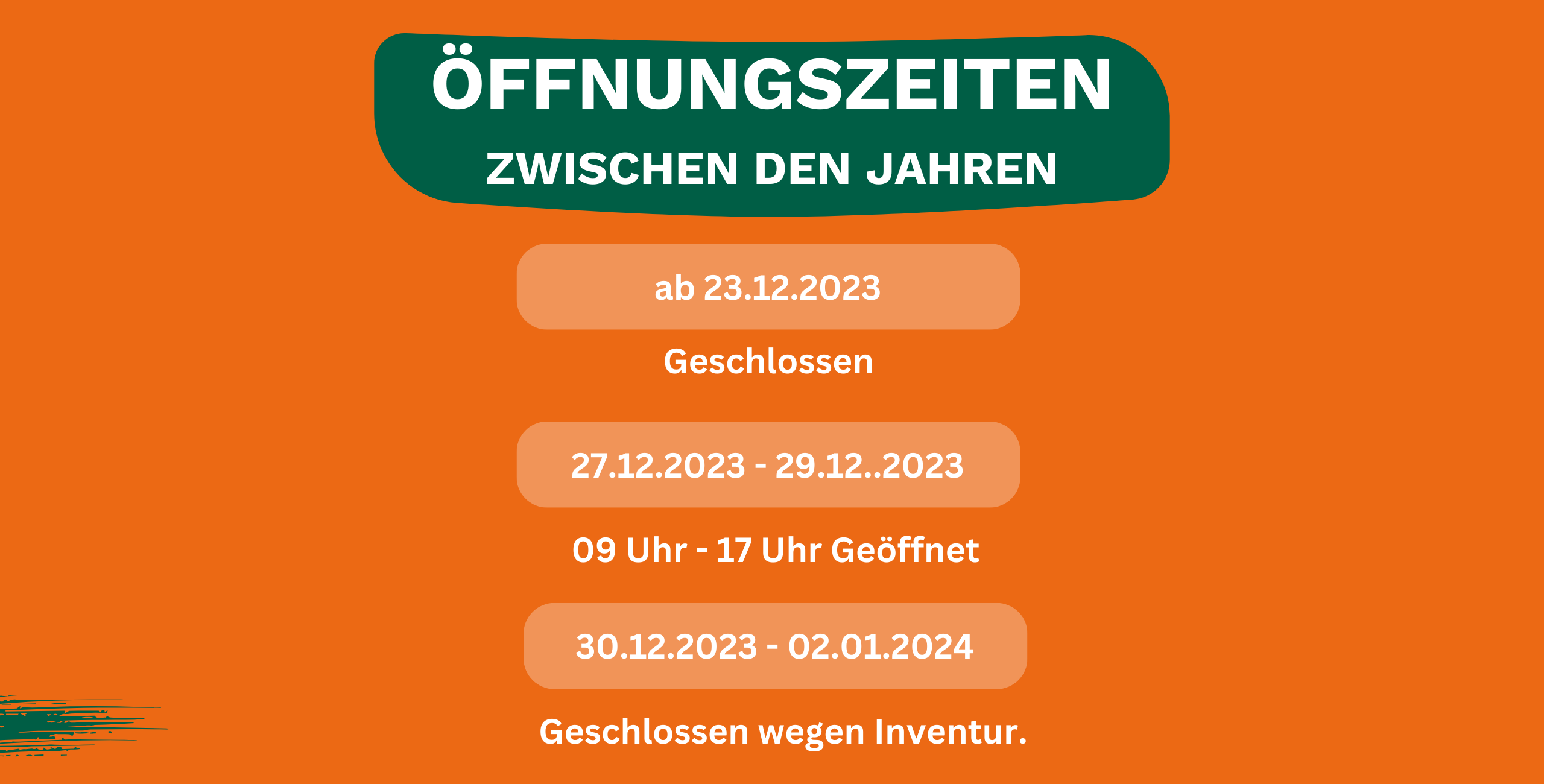Hünnekens Öffnungszeiten Weihnachten 2023 Hünnekens Öffnungszeiten Weihnachten 2023
